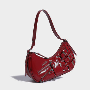 Jasmin LunaEdge Buckle Crescent Hobo Bag