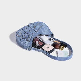 Jasmin LunaEdge Buckle Crescent Hobo Bag