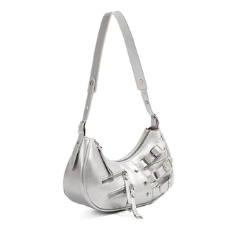 Jasmin LunaEdge Buckle Crescent Hobo Bag