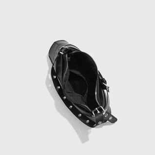 Elysian Buckle-Strap Shoulder Bag